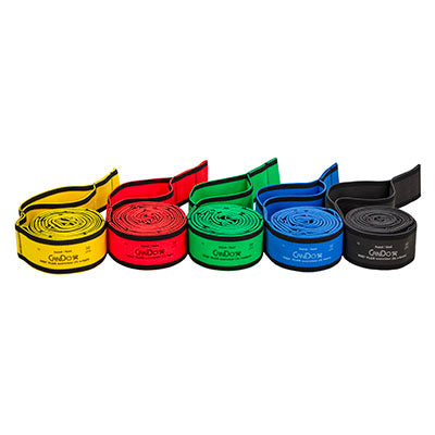 CanDo Multi-Grip Exerciser Plus, 6 Foot Exerciser, 9 Loops