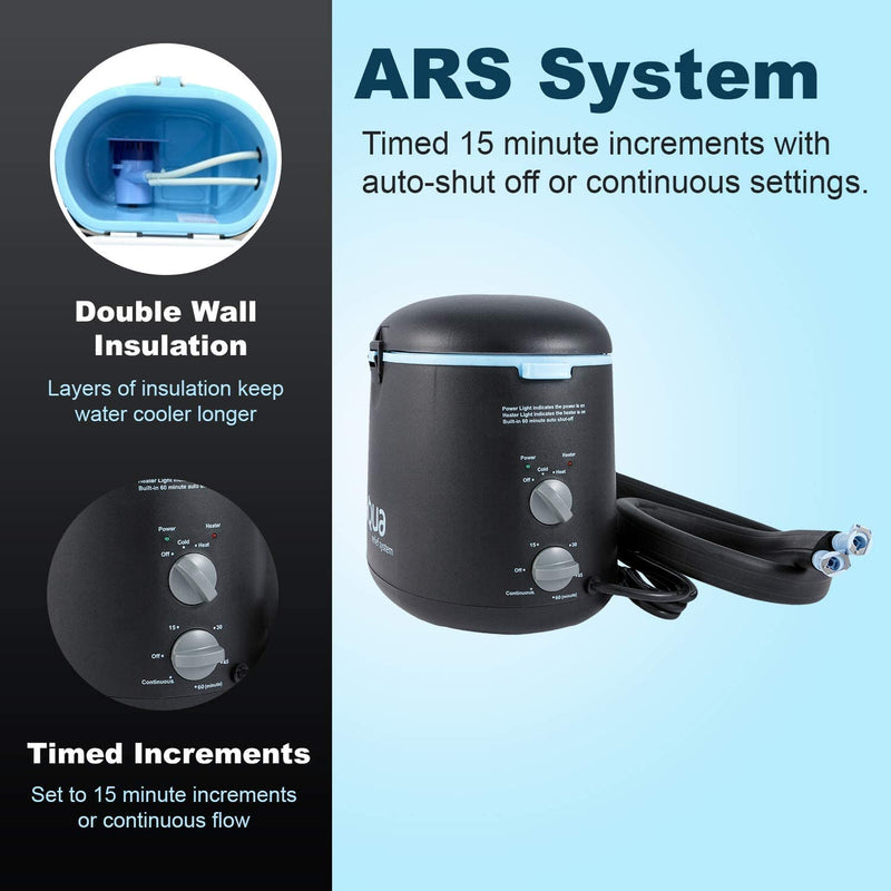 ARS Aqua Relief System Hot or Cold Water Therapy Device inc TPU & VJW