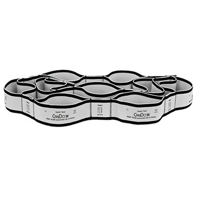 CanDo Multi-Grip Exerciser Plus, 6 Foot Exerciser, 9 Loops