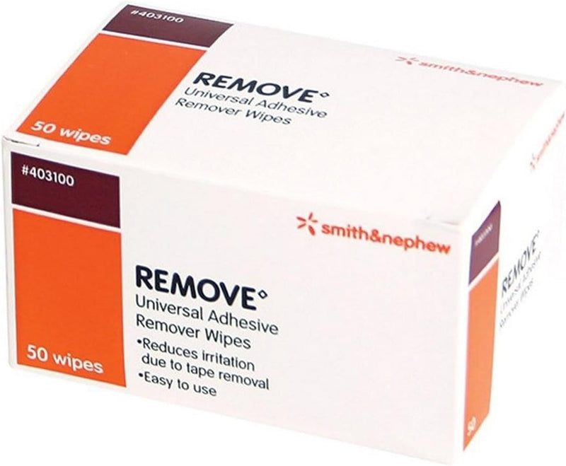 Smith and Nephew Remove Adhesive Remover Wipes 403100, 50-count