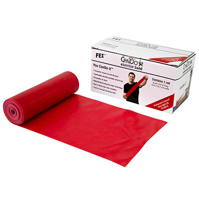 CanDo® Low Powder Exercise Band Rolls