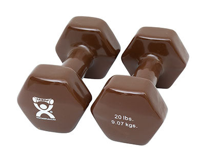 CanDo Vinyl Coated Dumbbells