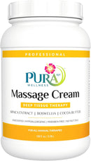 PURA 1ST WELLNESS Professional Deep Tissue Therapy Massage Cream, Unscented