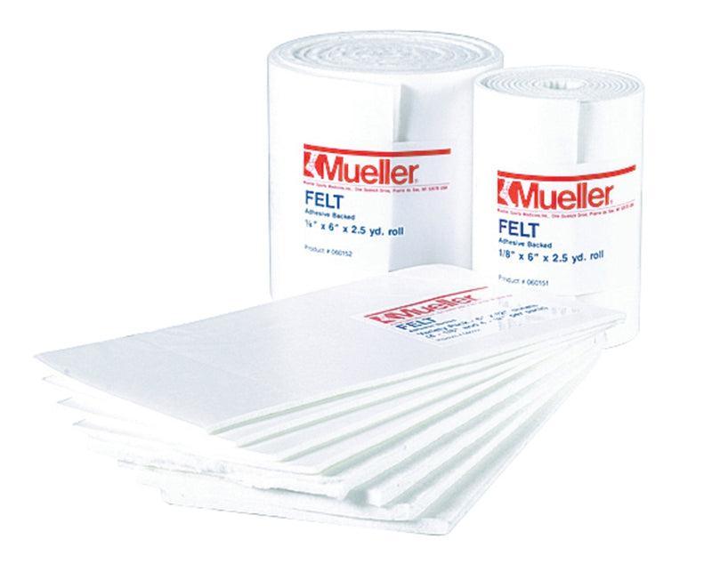 Mueller Orthopedic Felt - With or Without Adhesive Back