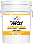 PURA 1ST WELLNESS Professional Deep Tissue Therapy Massage Cream, Unscented