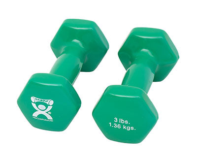 CanDo Vinyl Coated Dumbbells