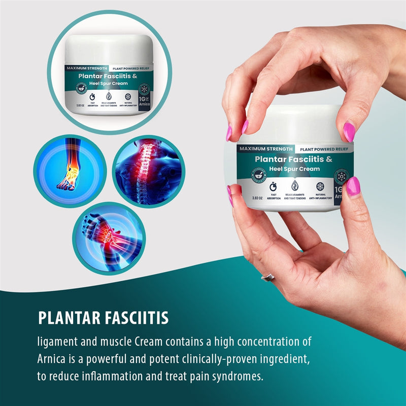 Plantar Fasciitis And Heal Spur Cream