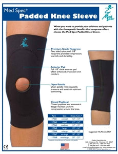 MedSpec Padded Knee Sleeve