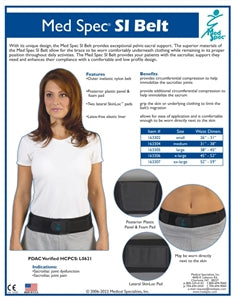 MedSpec Sacroiliac (SI) Belt