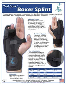 Med Spec Boxer Splint