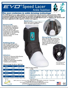 MedSpec EVO® Speed Lacer™ Ankle Stabilizer