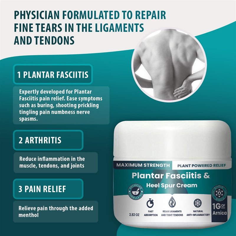 Plantar Fasciitis And Heal Spur Cream