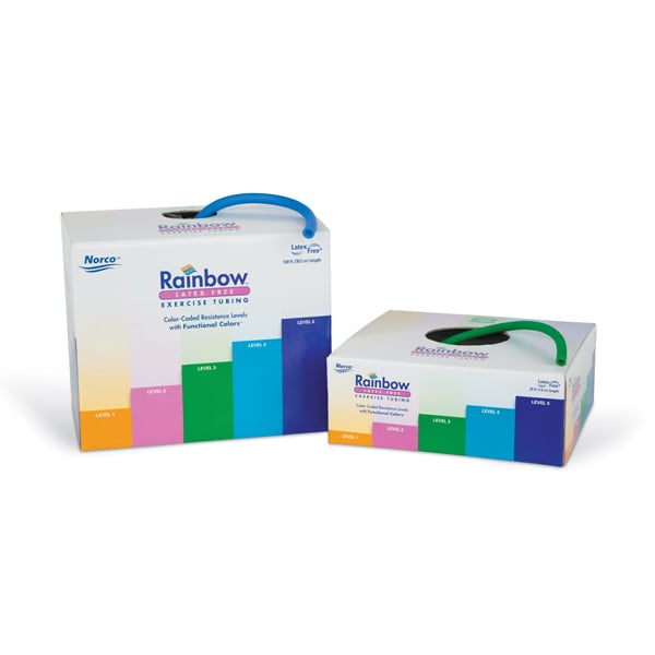 North Coast Medical Rainbow™ Latex-Free Exercise Tubing