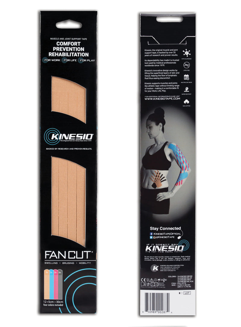 Kinesio® Classic Fan Cut Tape