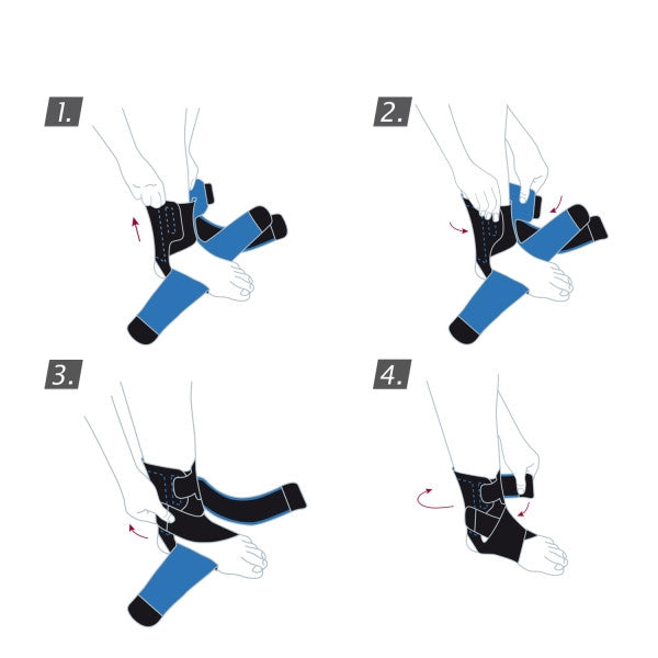 Actimove Ankle Stabilizer Criss-Cross Straps