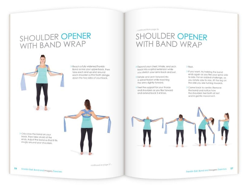 OPTP Franklin Method® Ball, Band and Imagery Exercises for Relaxed and Flexible Shoulders, Neck and Thorax, Second Edition