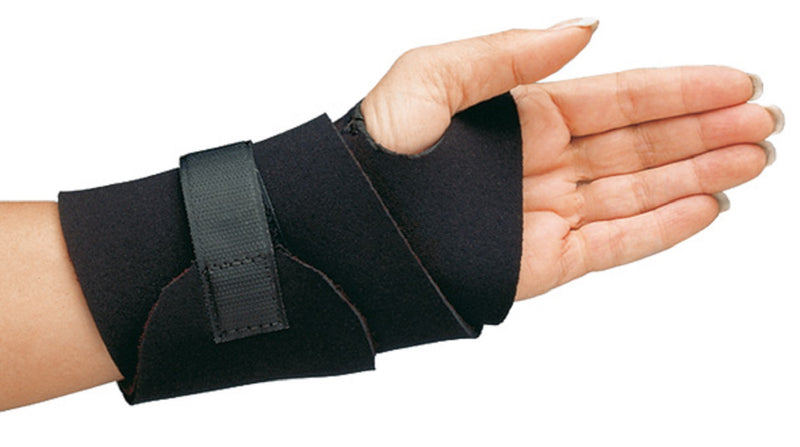 Comfort Cool Wide Wrist Wrap, Black