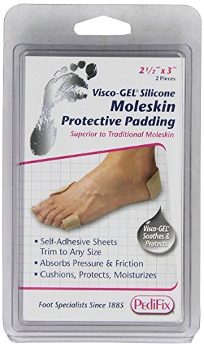 PediFix Visco-gel Moleskin Protective Padding, 2-Count