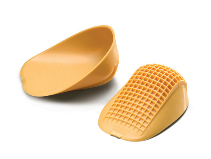 Mueller Standard Heel Cups, Yellow, Pair - Large or Regular