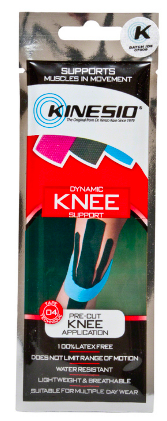 Kinesio Tex Pre-Cut Application - Latex-Free, Water-Resistant