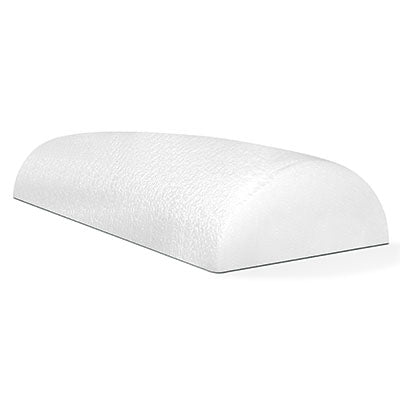 CanDo White PE Foam Roller