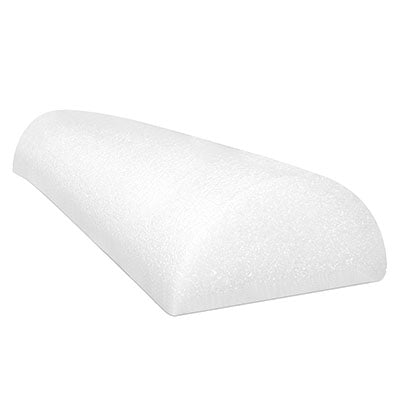 CanDo White PE Foam Roller