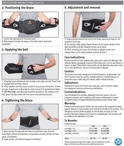 Corflex Lace Align Lumbosacral Orthosis (LSO)