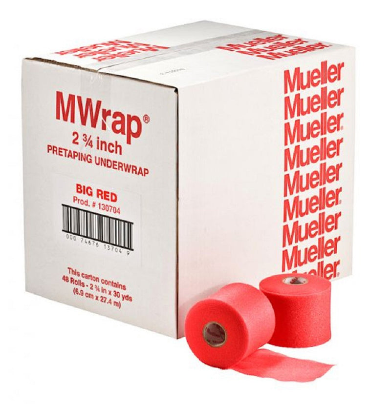 Mueller MWrap, 2 3/4" x 30 Yd - Big Bold MWrap - Pre-Taping Foam Underwrap