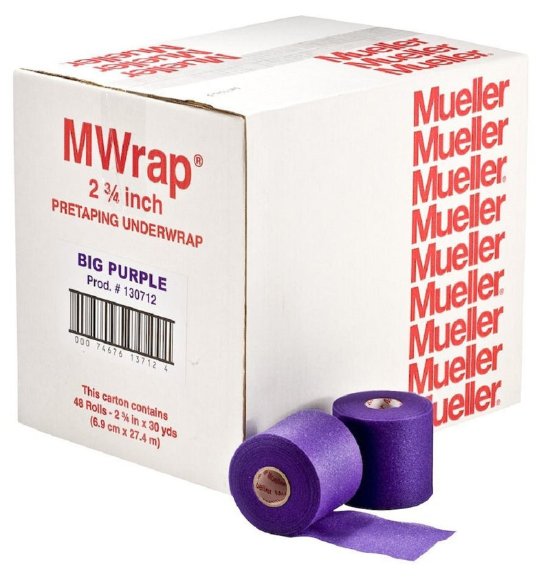 Mueller MWrap, 2 3/4" x 30 Yd - Big Bold MWrap - Pre-Taping Foam Underwrap