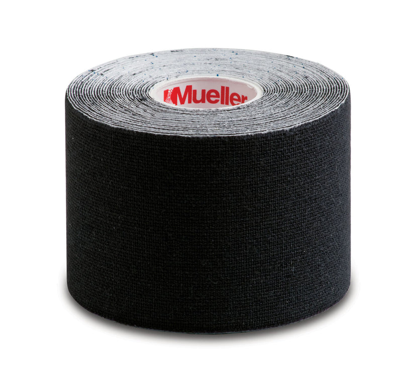 Mueller Kinesiology Tape Continuous Roll, Black, Single Roll