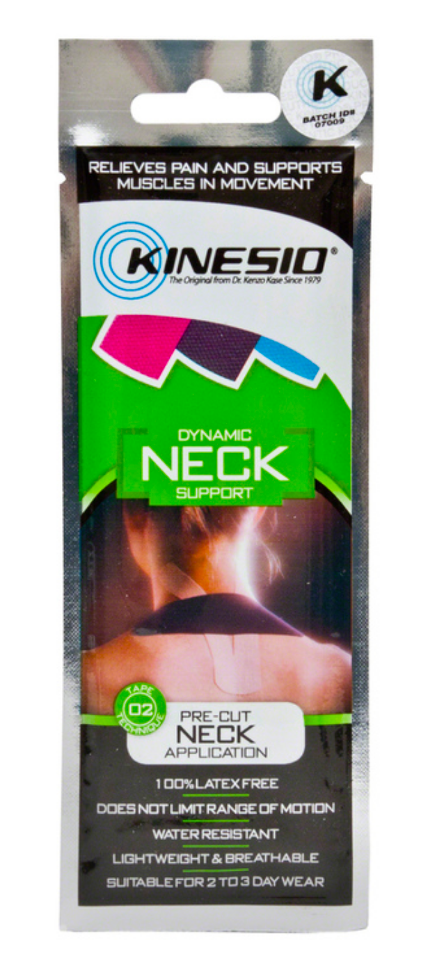 Kinesio Tex Pre-Cut Application - Latex-Free, Water-Resistant