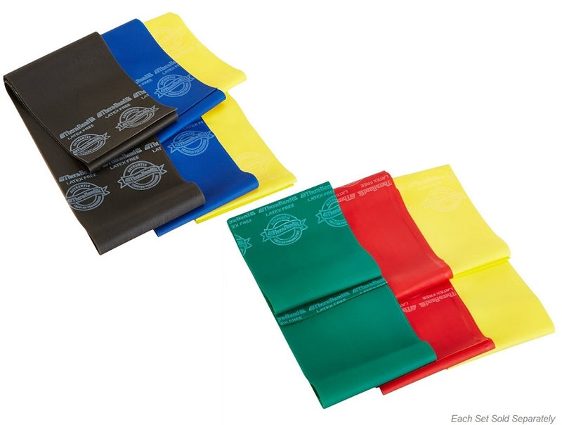 TheraBand Professional Pre-Cut Non-Latex Resistance Bands