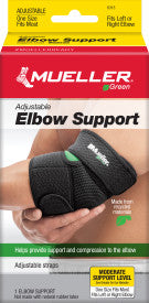 Mueller Green Adjustable Elbow Support