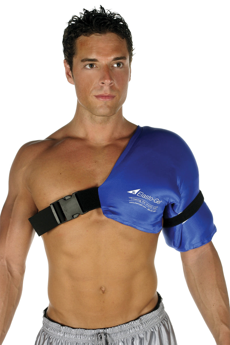 Elasto Gel Hot & Cold Reusable Shoulder Sleeve/Wrap - Sizes S/M and L/XL