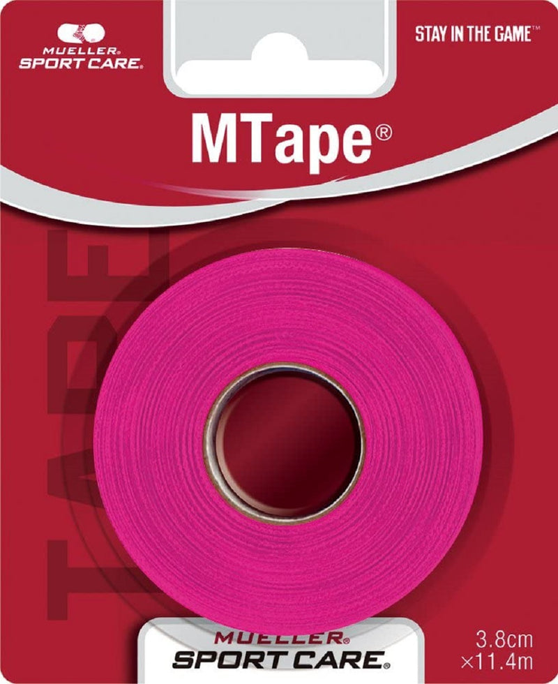 Mueller MTape, Clamshell, 1.5" x 10 yd