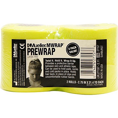 Mueller M Wrap MultiPurpose PreWrap, 2 3/4" x 21.4 yds - 2-Pack Rolls