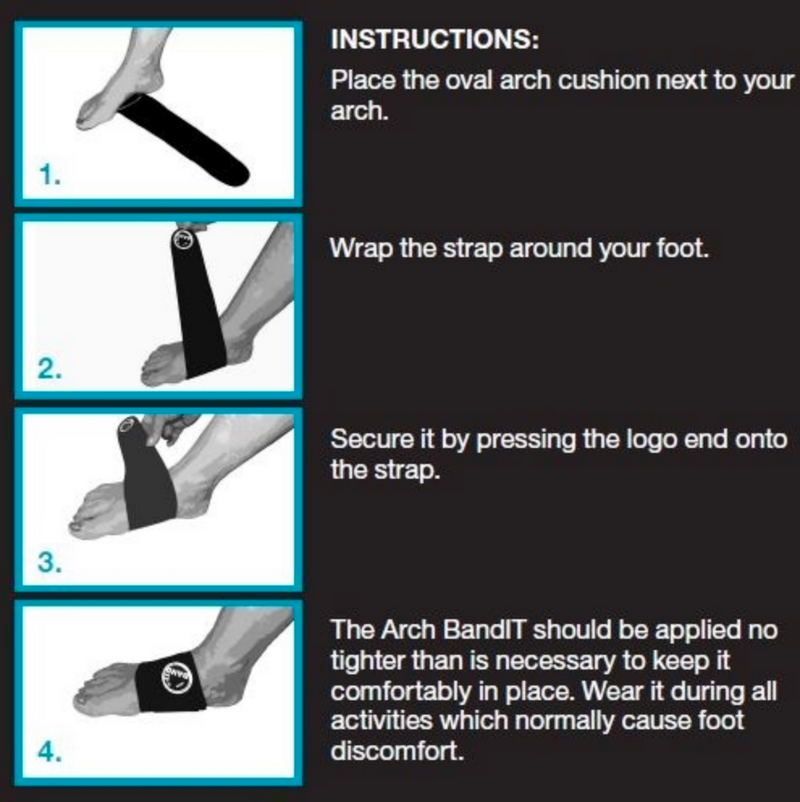 ProBand Arch BandIT - One size fits most - Fits left or right