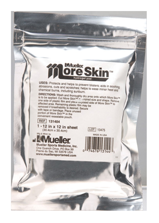 Mueller More Skin Hydrogel Dressing, Non-medicated, Non-Sterile