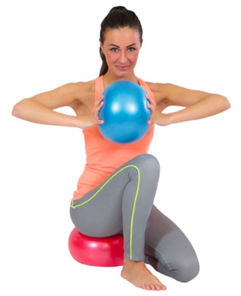 Gymnic Over Ball 9 inch - Pink, Blue or Yellow